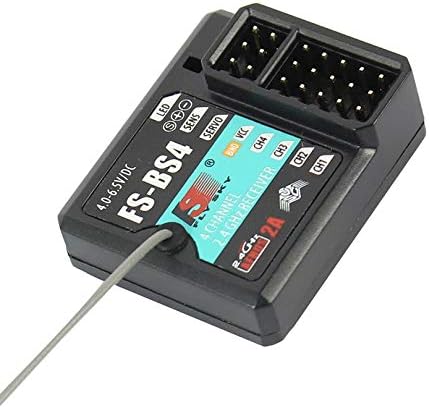 Flysky FS-BS3 FS-BS4 FS-BS6 Receiver with Gyro Stabilization System for Flysky FS-IT4S / FS-GT5 Remote Control Accessory (FS-BS4)