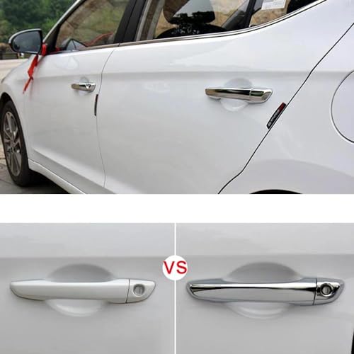 Manija de puerta de fibra de carbono: elegancia exterior para su Audi Q5 6