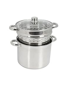 Crealys 504626 Garnek do Makaronu 8L