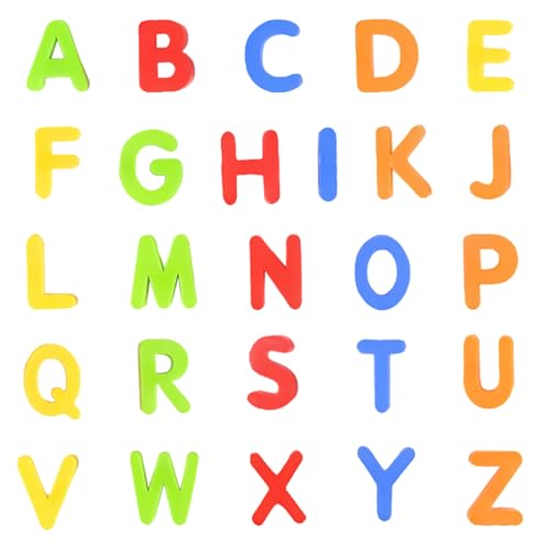 Letras Magnéticas - Soporte Refrigerador 21 X 15 X 2 Cm 80 G Abs | Juguetes Educativos Tempranos para Aprendizaje | Juguetes Expertos Letras Magnéticas para Kindergarten Precoces