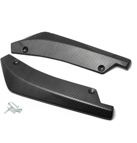 Woniyal Diffuseur arrière pour Opel Corsa D A B C E F OPC 2021-2017, Lame de Pare-Chocs Sport Spoiler de Jupe arrière en Kit de carrosserie améliorant Look