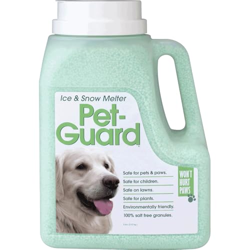 Homestand Market Pet Safe Ice Melt 8 lb Shaker Jug – Safer for Pets & Children, Fast-Acting Ice Remover for Sidewalks, Driveways & Steps