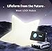 LOOI Robot-Starlight White¨CAI Desktop Robot Companion,ChatGPT Voice Interaction,Visual Understanding,Personality&Memory,10W Wireless Charging,Tech&Gadget Gift,Electronic pets,Toy,Geek,Desktop Setup