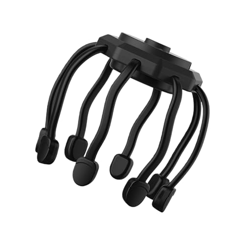 Dispositivo Massaggio Testa Elettrico – 3 Modalità, Rotazione 360°, Senza Fili e Ricaricabile | Massaggiatore Portatile per Testa, Collo & Relax | Riduzione Stress e Benessere a Casa, Ufficio & Viaggi