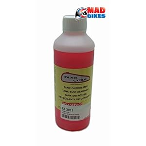 TankCure Roest Remover 500ml, Benzine Brandstof Tank Klassieke Motorfiets Restauratie