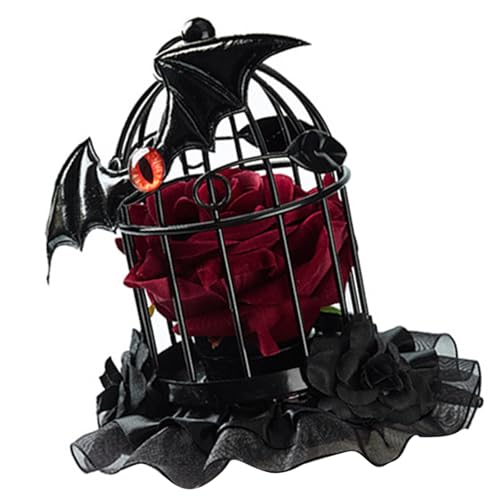 Chapeau de voile cage à oiseaux bibi mariage soirée avec pince