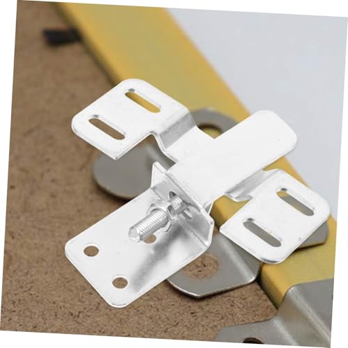 Image of 6pcs Adjustable Frame Hooks Heavy-Duty Wall Mounting Hardware for Large Frames Concealed Design for Aesthetic Home Decor Picture Hanging Tool Flexible Positioning