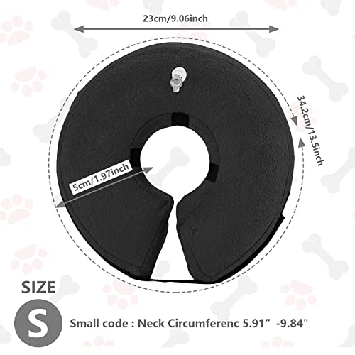 Emwel Inflatable Pet Protection Cover Washable Protective Collar for Small dog and Cat - Small cat - Image 3