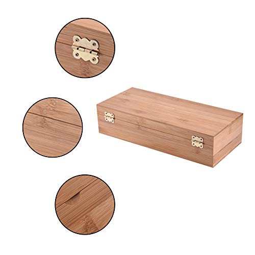 Caja de Almacenaje de Madera para 26 Botellas de Aceites Esenciales 7
