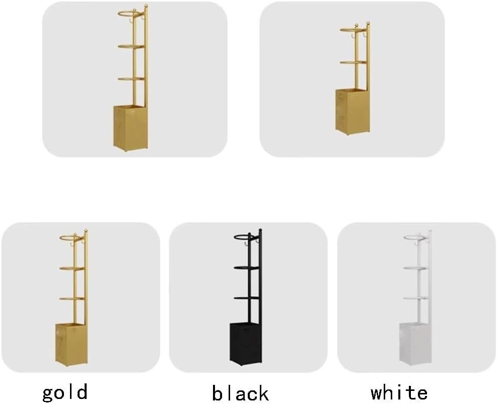 メタルボール収納ラック、バスケットボールオーガナイザー、ボールスポーツ用品収納ラック、屋内屋外用スポーツ収納(ゴールド 22x21x