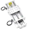 CNC Linear Rail Guide 100mm Ballscrew 1605 Slide Stage Load 250kg C7 with Nema23 Motor Bracket for DIY CNC Kit