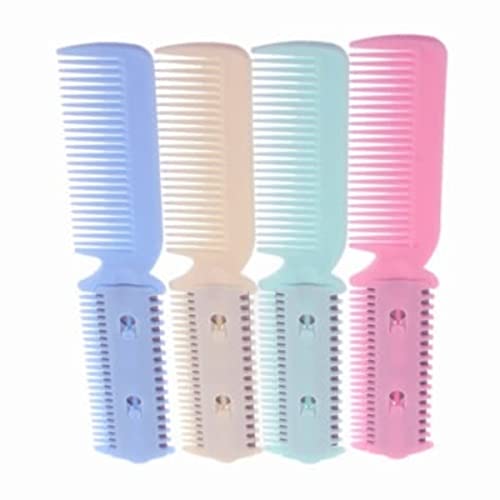 Pet Hair Trimmer for Dogs or Cat Grooming Comb with 2 Razors Simple & Old Fashion Style 2 Pet Hair Trimmers Set of 2
