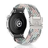 【Conception de boucle de parachute】 Le bracelet tressé en nylon est fait d'un matériau en nylon respectueux de l'environnement et d'une boucle de parachute de sécurité. Inspiré des bretelles tendance portées par les mannequins, conçues pour les activités quotidiennes. La boucle parachute facilite le réglage de la sangle et permet un réglage continu pour garantir le meilleur ajustement.