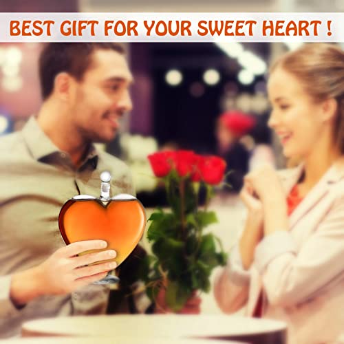 Ruglush The Diamond Glassware Heart Decanter thumb #3