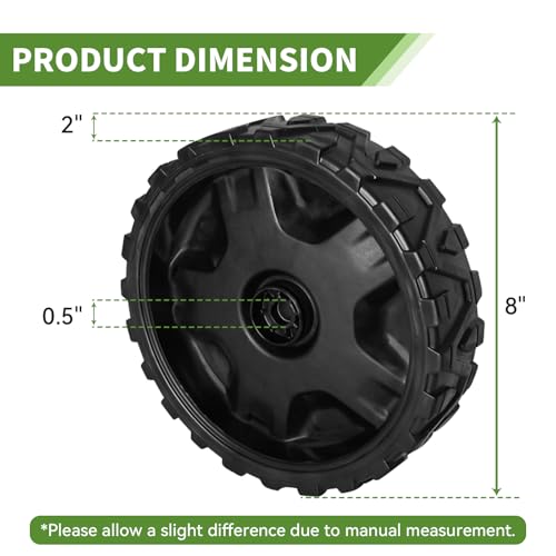 Lawn Mower Wheel - Dimension