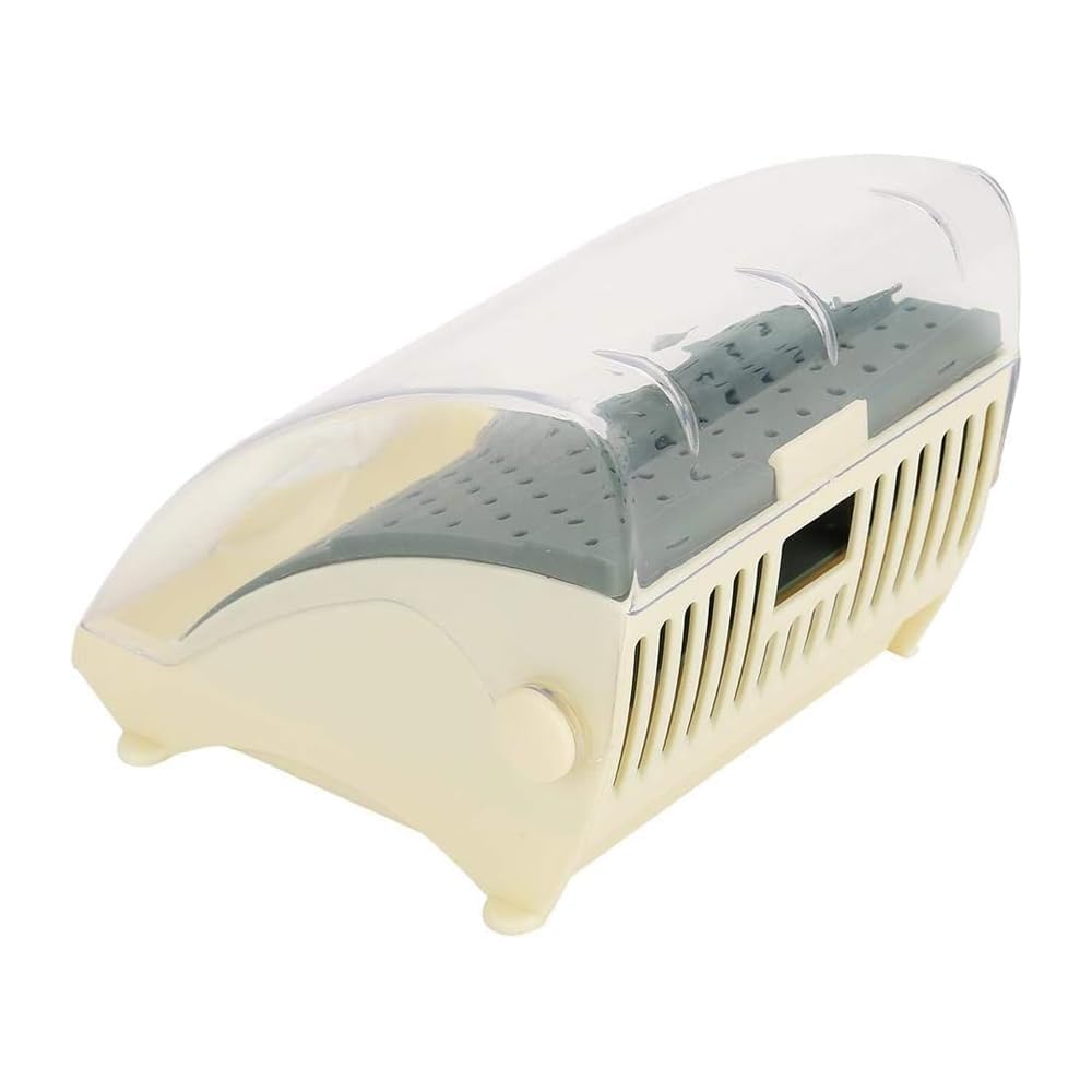 Namvo Dentalbohrerhalter mit Schublade, Reinigungsbehälter, rund, Heim-Diamant, Mundpflege-Werkzeug für Nadelinstrumente, Bohrer