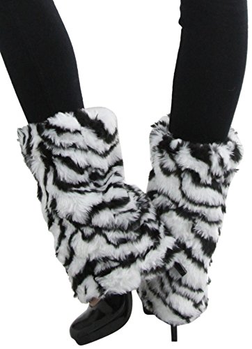 Image of ToBeInStyle Women's Cable Knit Leg Warmers