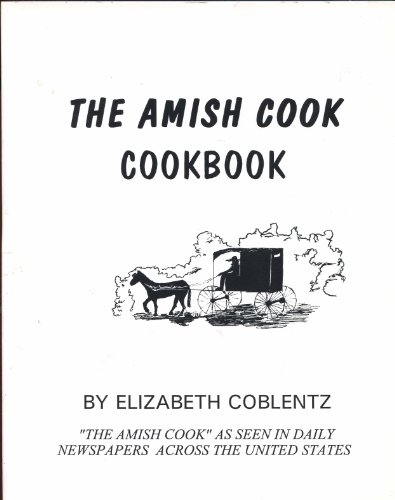 The Amish Cook Cookbook 0963877518 Book Cover