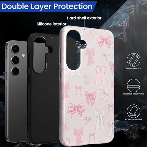 Coque Samsung S23 FE motif coquette rose HL2 l'accessoire tendance pour vos sorties quotidiennes - 2