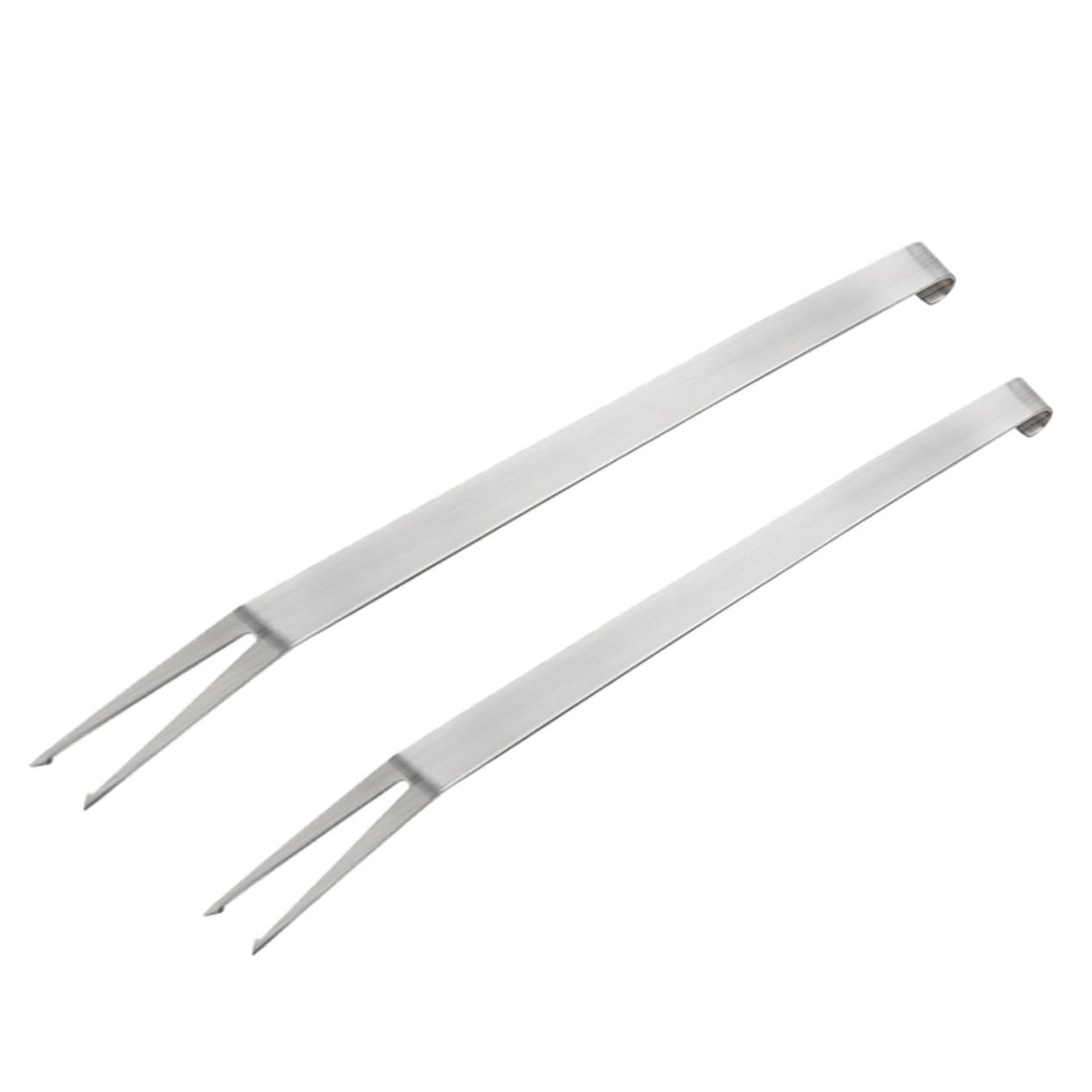 Hemobllo 2 Set Forchette Da Barbecue Inossidabile Con Strumenti Per Grigliate E Sicure Per 2 Pezzi * 2