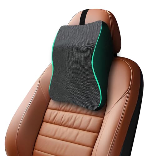Image of Trajectory Car Seat Headrest with ADVANCEDX Memory Foam & GRIDMATRIX Fabric - Ergonomic Neck Pillow for Ultimate Support, Neck Pain Relief, Breathable & Washable Cover - Ideal for Men & Women