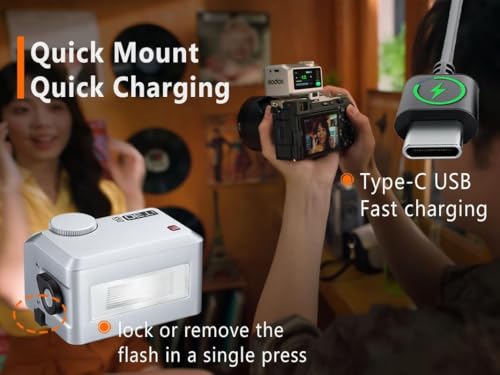 Flash Godox IT30Pro C para Canon, IT30ProC IT30PROC TTL HSS 1/8000s Mini Flash Camera, Compatible con Cámara Canon EOS R RP R5 R6 R3 R7 R8 R10 R100 M3 M5 M6 M50 R5 Mark II R6 Mark II - imagen 7