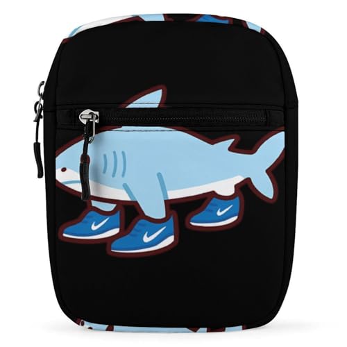 Tralalero-Tralala Merch Mini Crossbody Bag Shoulder Bag for Men Small Messenger Satchel Bag for Women - Main Image