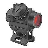 UUQ Airsoft Red Dot Sight for Rifle - 1X22mm 3 MOA 11 Brightness Reflex Scope with 1