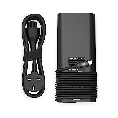 SKOTSLYE 130W Laptop Charger Compatible with Dell XPS 15 9500 17 9700 Precision 5550 5750 3560 3550 3551 Latitude 7210 7310 7410 9410 9510 5420 5520 Laptop Power Cord DA130PM170 HA130PM170