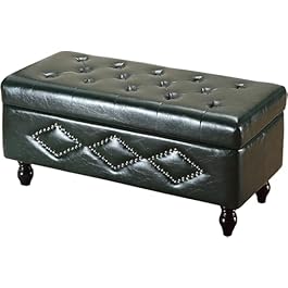 Folding Storage Ottoman...