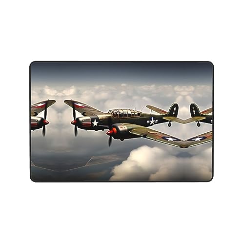 Tapis avion de la Seconde Guerre mondiale 200x200cm pour salon - 8