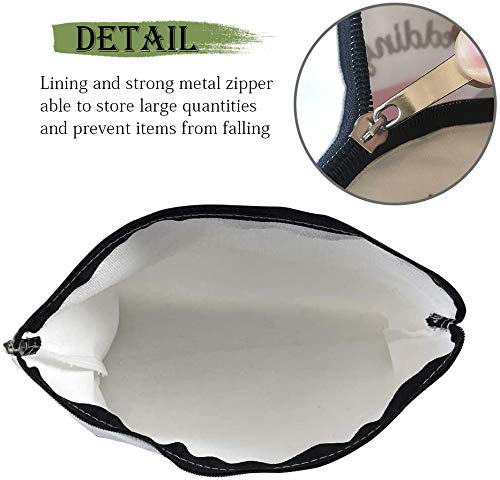 Funny Pill Makeup Bags for Women - Bag Full of Drugs - Medicine Storage Bag Cotton Zipper Travel Cosmetic Bags Multifunction Pouch Toiletry Case for Girls Friends Mom Sister Daughter Birthday Gifts