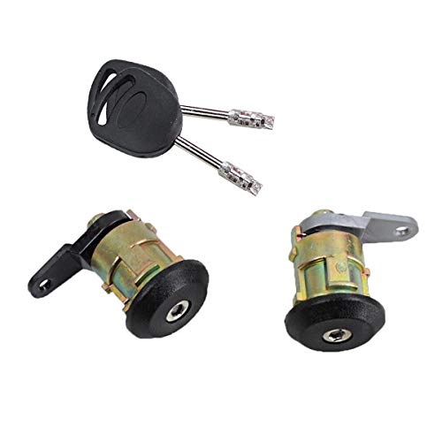 APDISTRIBUTION (Lot de 2) Barillets Serrure de Porte Avant Gauche et Droite Droit pour Fiesta Courier Escort KA idem 96FGA22050CGPAR