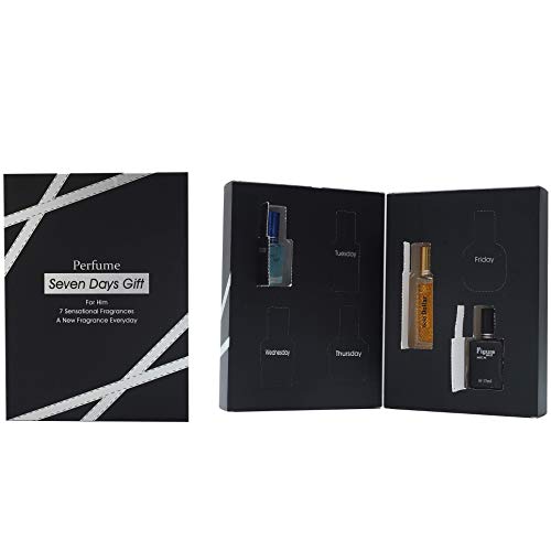 Men's Fragrance ADVENT CALENDAR SEVEN DAYS GIFT FOR HIM by Saffron LONDON Perfume Gift set for Man 7 day countdown - Image 2