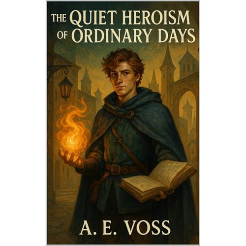 The Quiet Heroism of Ordinary Days Audiolibro Por A. E. Voss arte de portada