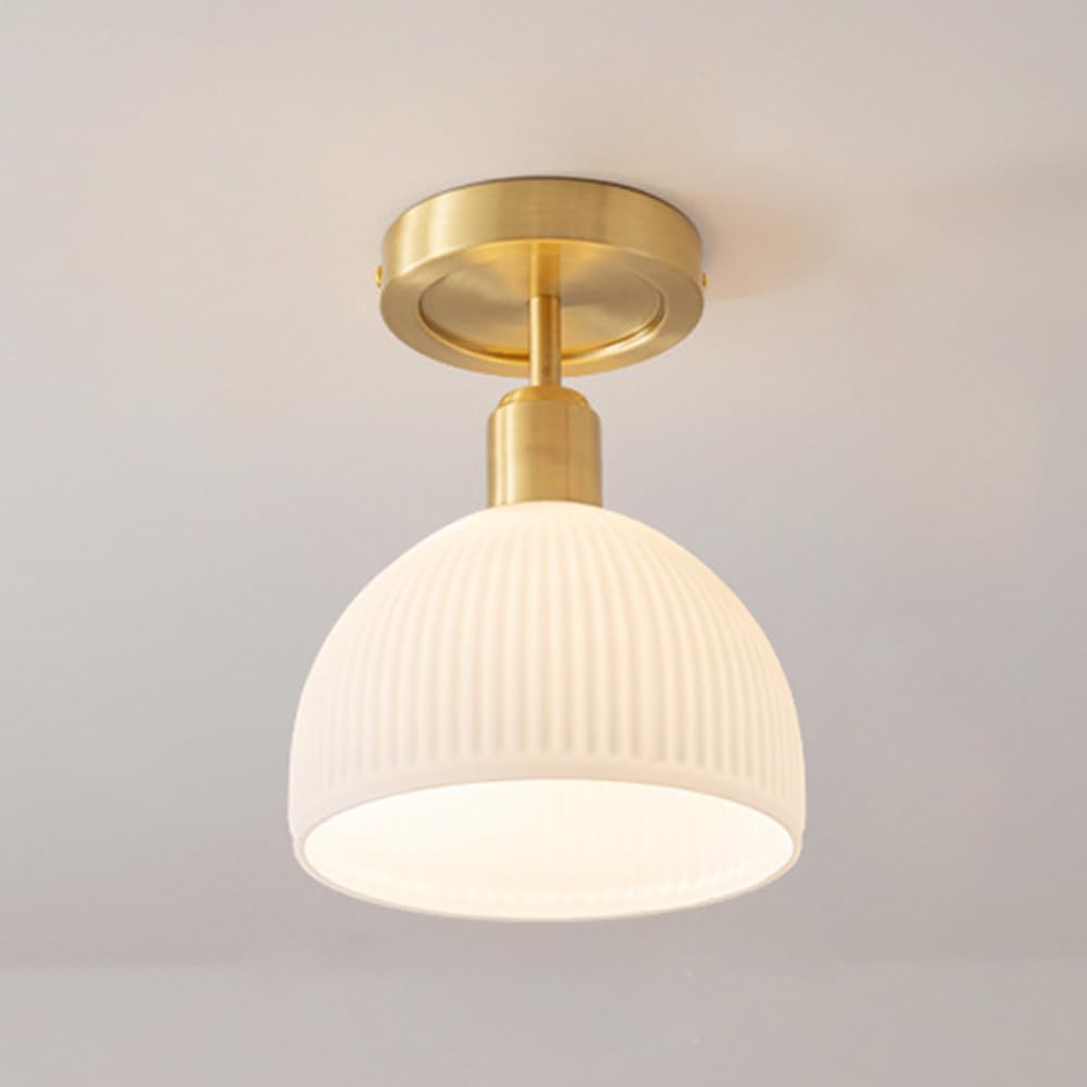 Plafonnier semi-encastré pour plafond bas avec éclairage doux - 8