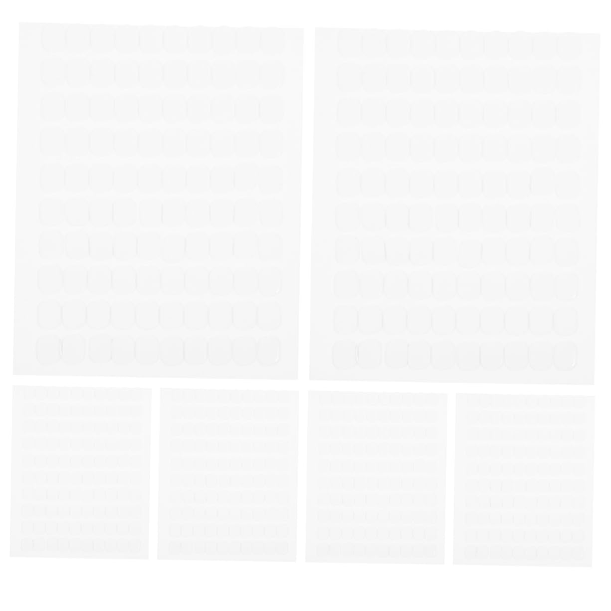 NAMOARLY 600pcs Sticky Tack for Walls Transparent Removable Adhesive Dots Double Sided Tape Dots for Easy Hanging of Artwork