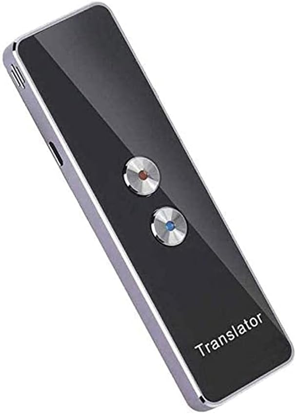 Portable Language Voice Translator DeviceSupporting 40 Languages for Travelling Learning Shopping Business Chat Recording Translations Decoration,