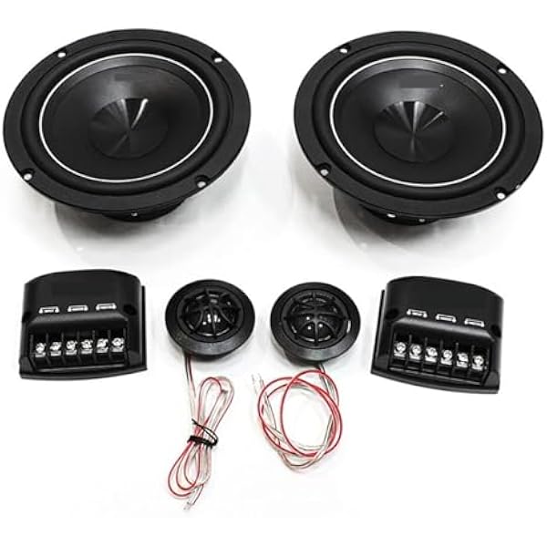 Głośnik Wysokotonowy Car Audios Car Audio Modified Front Door Dwudrożny głośnik 6,5 cala Zestaw DC-12V Maksymalna moc 160 W RMS 40 W Głośnik do wnętrza samochodu