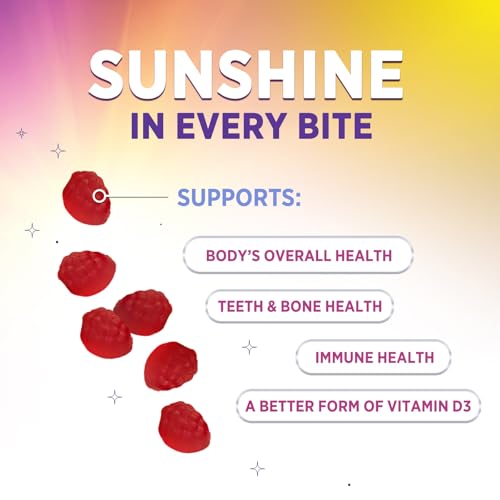 Health Nutrition Naturals Vitamin D3 5000 IU Gummies