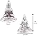 Om Pooja Shop Annapurna MATA Pure Silver Idol (2 inches) & 25 Grams 925 Sterling Silver Murti for Worship
