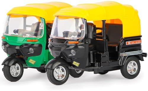 Small Toy Rickshaw VIPS CORP Pullback Auto Rickshaw | Mini Rickshaw Toys | Miniature ...