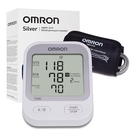 OMRON Silver Upper Arm Blood Pressure Monitor