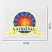 PMSMT 2 pegatinas para coche, baloncesto, hobby, coche, decoración, 15 x 10 cm