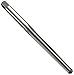 Union Butterfield 4587 High-Speed Steel Taper Pin Reamer, Straight Flute, Round with Square End Shank, Uncoated (Bright), 1