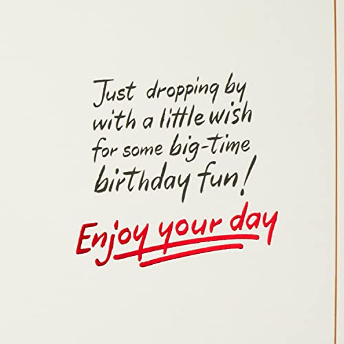 Hallmark Cartão de aniversário Peanuts (Snoopy, Balões)