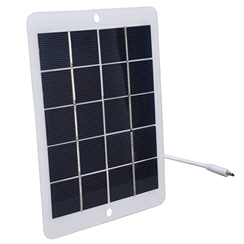 Cargador solar de polisilicio eficiente con salida estable de 5V 6