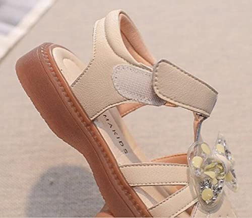 Girls Sandals Closed-Toe T Strap Flats Dress Summer Shoes4