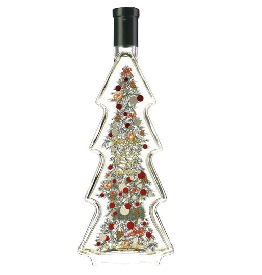 Amazon.co.jp: クリスマスツリー型ボトルワイン 白（リースリング