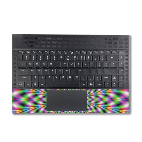 Image of MightySkins Carbon Fiber Skin Compatible with Alienware X14 R2 (2023) Full Wrap Kit - Hypnosis | Protective, Durable Textured Carbon Fiber Finish | Easy to Apply & Change Styles | Made in The USA
